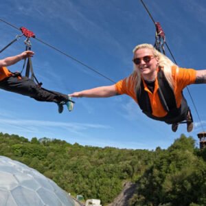 Shop the Hangloose Skywire Adventure at the Eden Project for One Participant