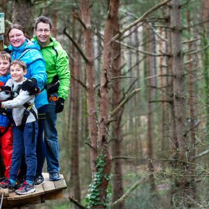 Shop the Treetop Adventure Experience for One Adult and One Child at Go Ape