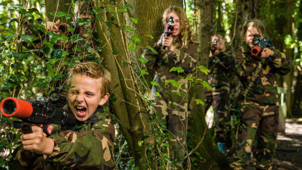 Shop the Ultimate Family Forest Laser Tag Experience for Four with Lunch Included at GO Laser Tag London - Image 6