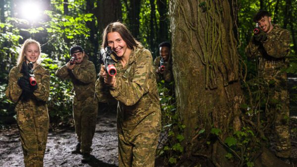 Shop the "Forest Laser Tag Experience with Complimentary Lunch for Two" at GO Laser Tag London - Image 3