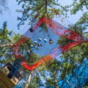 Shop the Zip World Fforest Adventure Bundle: Coaster and Treetop Nets Experience for One Adult and One Child