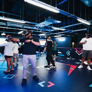 Shop: Exclusive 60-Minute Virtual Reality Exploration for Four at Navrtar – Enjoy Unrestricted Movement