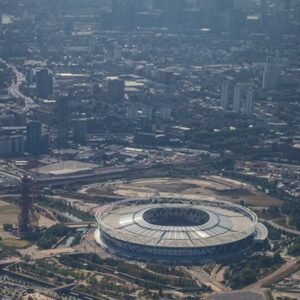 Shop the Exclusive 20-Minute Helicopter Tour Experience Over a Football Stadium for Two