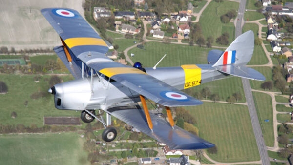 Shop the Exclusive 75-Minute Biplane Sightseeing Experience Over London - Solo Package