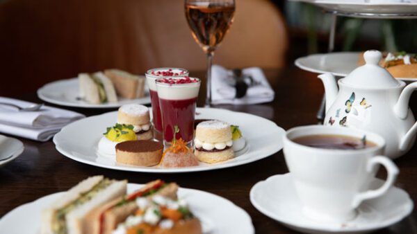 Shop the Exclusive Vegan Afternoon Tea Experience for Two Including Gin Cocktails at The Athenaeum Hotel