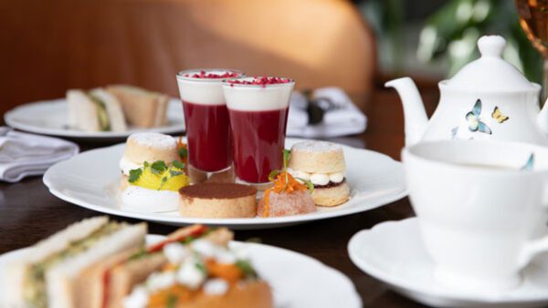 Shop the Exclusive Vegan Afternoon Tea Experience for Two Including Gin Cocktails at The Athenaeum Hotel - Image 2