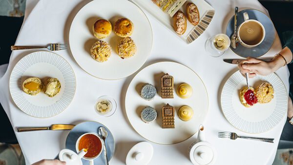 Shop the Exclusive Vegan Signature Afternoon Tea Experience for Two at the Prestigious London Marriott Hotel County Hall - Image 2