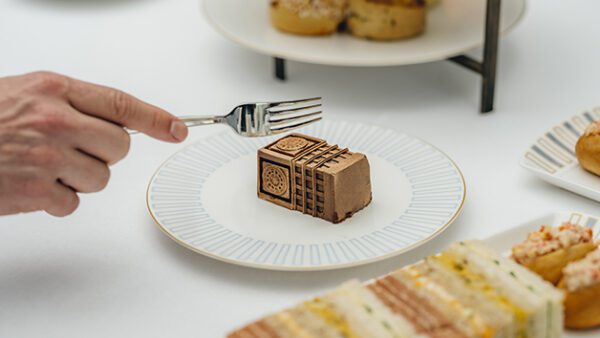 Shop the Exclusive Vegan Signature Afternoon Tea Experience for Two at the Prestigious London Marriott Hotel County Hall