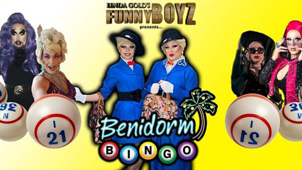 Shop the Benidorm Bingo Experience with Sparkling Wine, Featuring Cabaret, Comedy, and Drag Performances for Two at FunnyBoyz Venues - Image 2