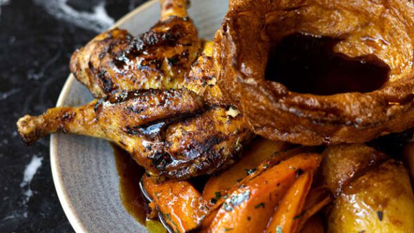 Shop the Exclusive Sunday Roast for Two with Complimentary Beverage at Gordon Ramsay's Bread Street Kitchen