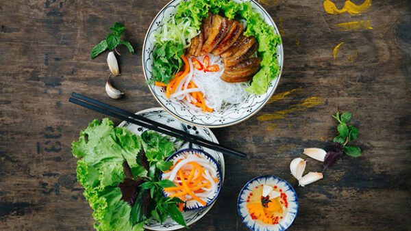 Shop the Exquisite Vietnamese Four-Course Dining Experience with Wine for Two at Pho & Bun - Image 3