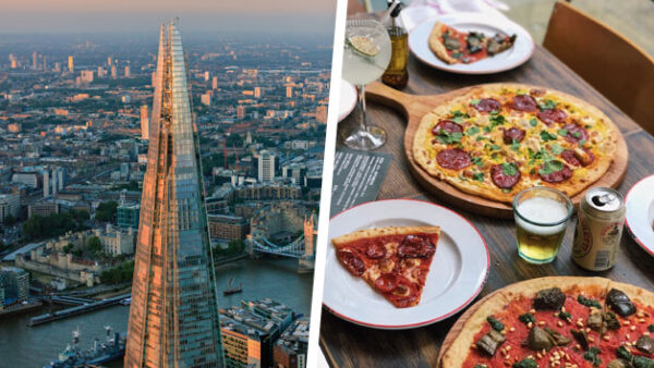 Shop the Exclusive Shard View Experience with Unlimited Pizza for Two at Gordon Ramsay's Street Pizza - Image 2