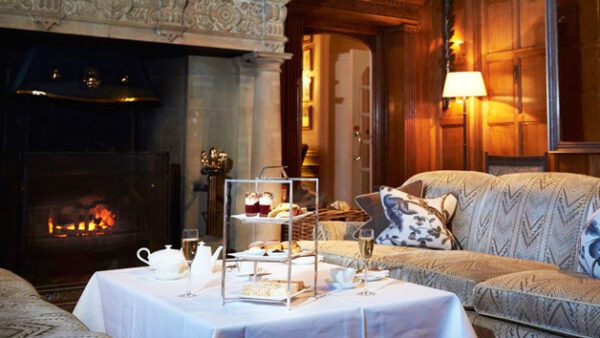 Shop the Exquisite Champagne Afternoon Tea Experience for Two at the Prestigious 5-Star Bovey Castle Hotel - Image 2