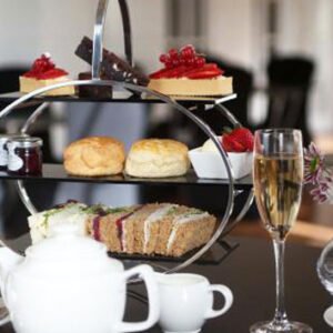 Shop the Exclusive Afternoon Tea Experience for Two, Accompanied by Sparkling Bubbles at Mercure Exeter Southgate Hotel