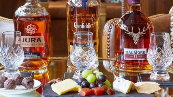 Shop the Exclusive Whisky Tasting Experience for Two with Gourmet Sharing Dishes at The Rubens at the Palace