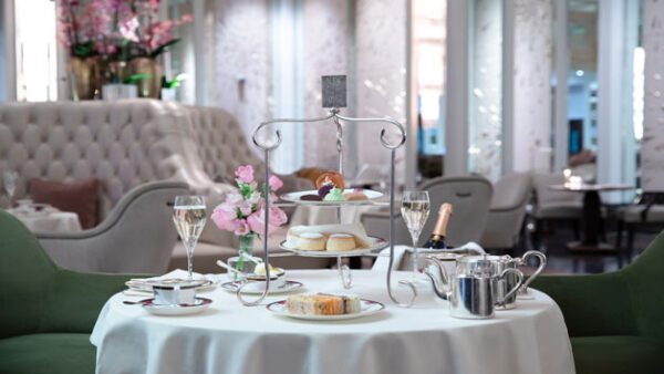 Shop the Elegant Vegetarian Afternoon Tea Experience with Sparkling Wine for Two at The Langham, London - Image 2