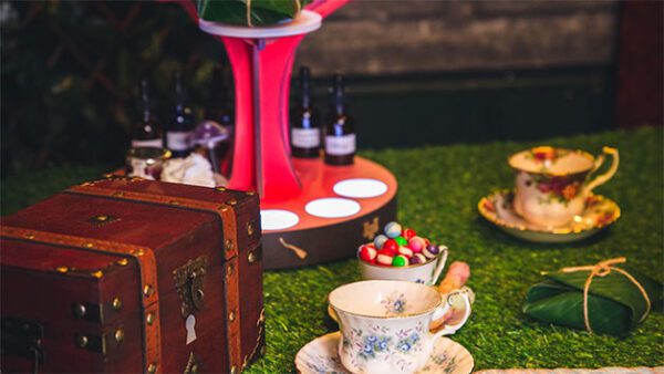 Shop the Enchanted Afternoon Tea Experience for Two Adults and Two Children at the Wands and Wizard Exploratorium - Image 4