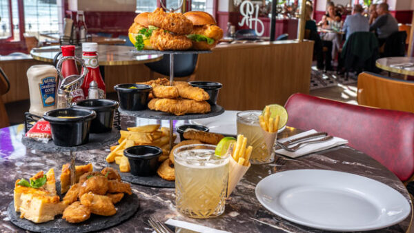 Shop the Exclusive Fish and Chip Afternoon Tea Experience for Two at Harry Ramsden’s