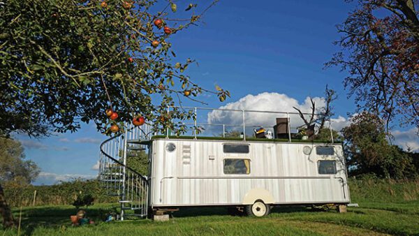 Shop the Ultimate Two-Night Glamping Experience in the Warwick Knight Caravan, Gloucestershire - Image 2
