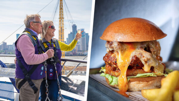 Shop the Exclusive "Up at The O2" Experience for Two, Featuring a Gordon Ramsay Street Burger Meal - Image 2