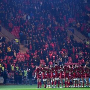 Shop Exclusive Scarlets Rugby Home Match VIP Lounge Experience with Gourmet Meal at Parc y Scarlets for Two