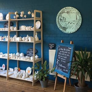 Shop the Couples’ Pottery Painting Experience at Sticky Earth Café