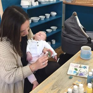 Shop the Couples’ Pottery Painting Experience at Sticky Earth Café