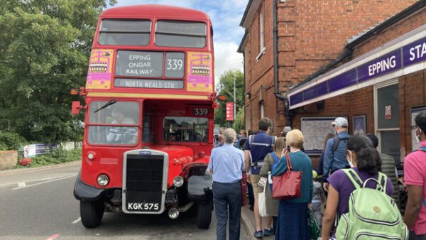 Shop the Vintage Bus and Steam Train Journey Package, Including a Tour of the Historic Greensted Church for Two - Image 3