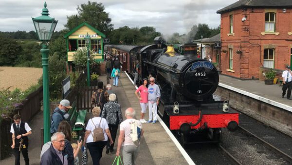 Shop the Vintage Bus and Steam Train Journey Package, Including a Tour of the Historic Greensted Church for Two - Image 5