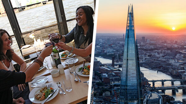 Shop the Exclusive Shard View Experience with Gourmet Two-Course Lunch Cruise on the Thames for Two - Image 2