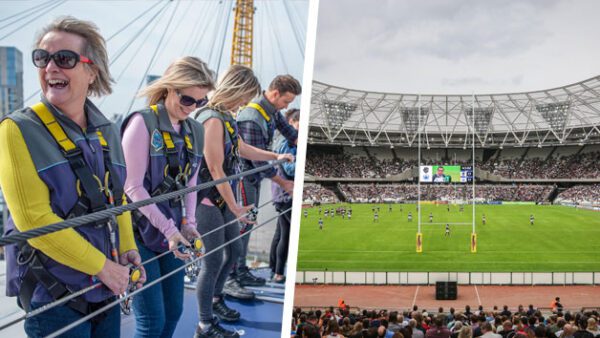 Shop the Exhilarating 'Up at the O2' Experience and Prestigious London Stadium Tour for Two - Image 2
