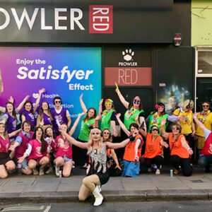 Shop the Silent Disco Walking Tour Experience for a Family of Four