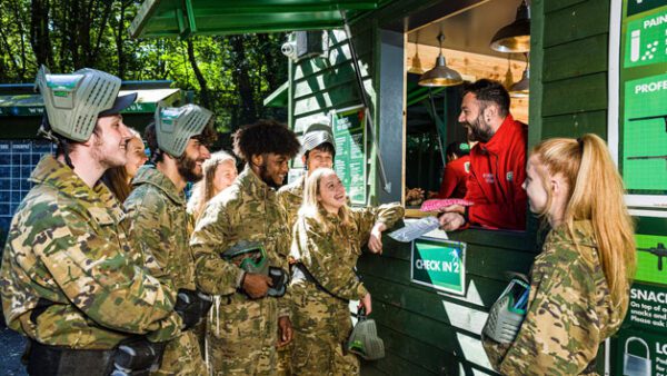 Shop the Ultimate Forest Paintball Experience for Two with 200 Paintballs Each Plus Lunch at GO Paintball London - Image 2