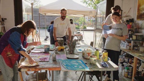 Shop the Exclusive Couples' Painting Lesson Experience at Georgie Mason Art - Image 2