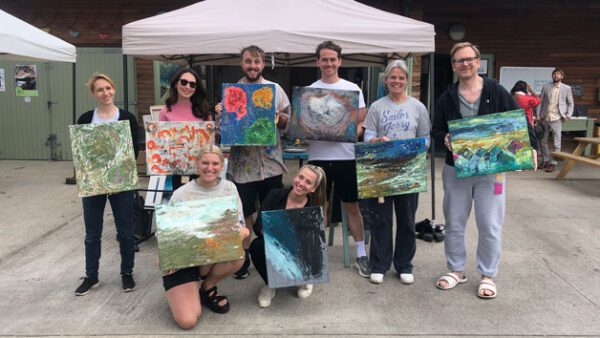 Shop the Exclusive Couples' Painting Lesson Experience at Georgie Mason Art - Image 7