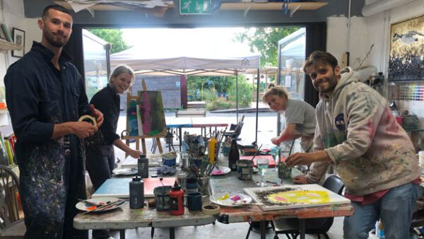 Shop the Exclusive Couples' Painting Lesson Experience at Georgie Mason Art - Image 8