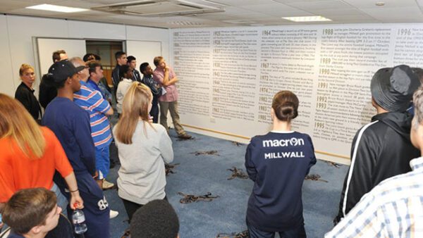 Shop the Exclusive Family of Four Stadium Tour Experience at Millwall FC's The Den - Image 3