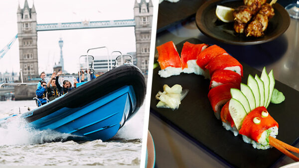 Shop the Exhilarating Jet Speed Boat Adventure and Gourmet Two-Course Meal for Two at Inamo - Image 2