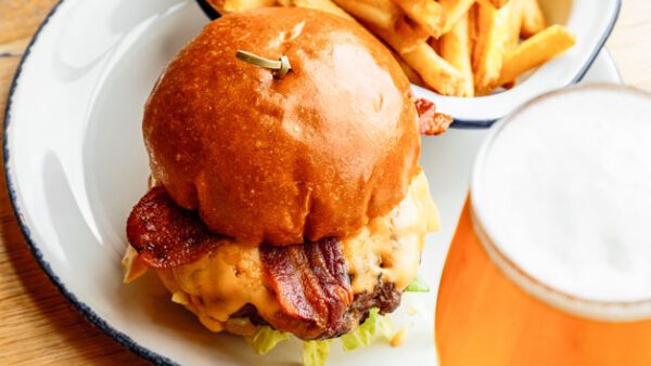 Shop the Exclusive Burger and Beer Dining Experience for Two at Revolution Bars