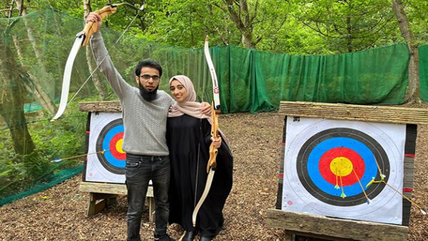 Shop the 50-Minute Axe Throwing or Archery Experience for Two at Adventure Now