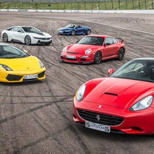 Shop: Elite Six Supercar Driving Experience with High-Speed Passenger Ride