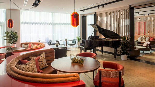 Shop the Exquisite Dining Experience: Gourmet Sharing Board or Small Plates with a Bottle of Prosecco for Two at The Lowry Hotel - Image 2