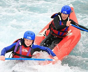 Shop the Exclusive Hot Dog Kayaking Duo Experience at Lee Valley White Water Centre