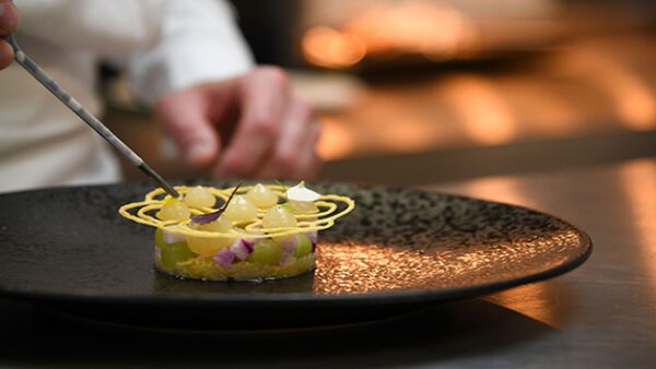 Shop the Exclusive Vegetarian Six-Course Tasting Experience for Two, Including a Complimentary Bottle of Champagne - Image 2
