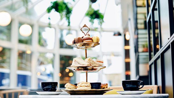 Shop the Elegant Afternoon Tea Experience with Sparkling Glass of Bubbles for Two at Novotel London Bridge