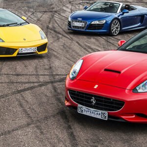 Shop the Ultimate Triple Supercar Driving Experience with Included High-Speed Passenger Ride