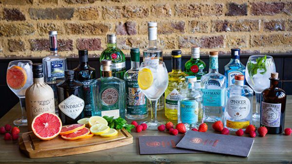 Shop the Exclusive Gin Masterclass Experience with Gourmet Meal for Two at Brewhouse and Kitchen