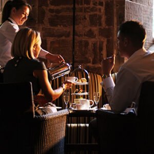 Shop the Exclusive Afternoon Tea with Sparkling Wine Experience at Peckforton Castle for Two