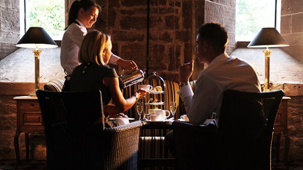 Shop the Exclusive Afternoon Tea with Sparkling Wine Experience at Peckforton Castle for Two