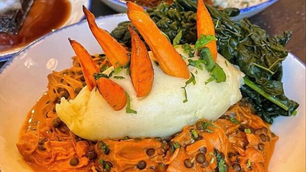 Shop the Exquisite Vegan Three-Course Meal with Cocktail Experience at Wulf and Lamb for Two